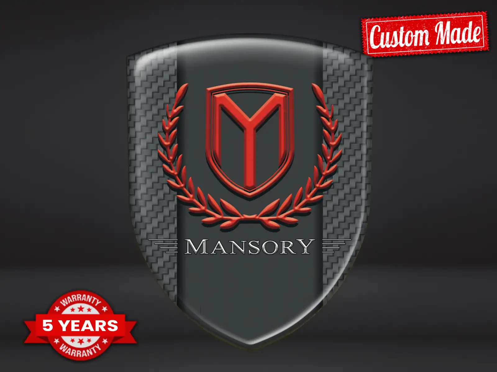 Mansory Stickerdruck Professionell Drift Minimalistisch
